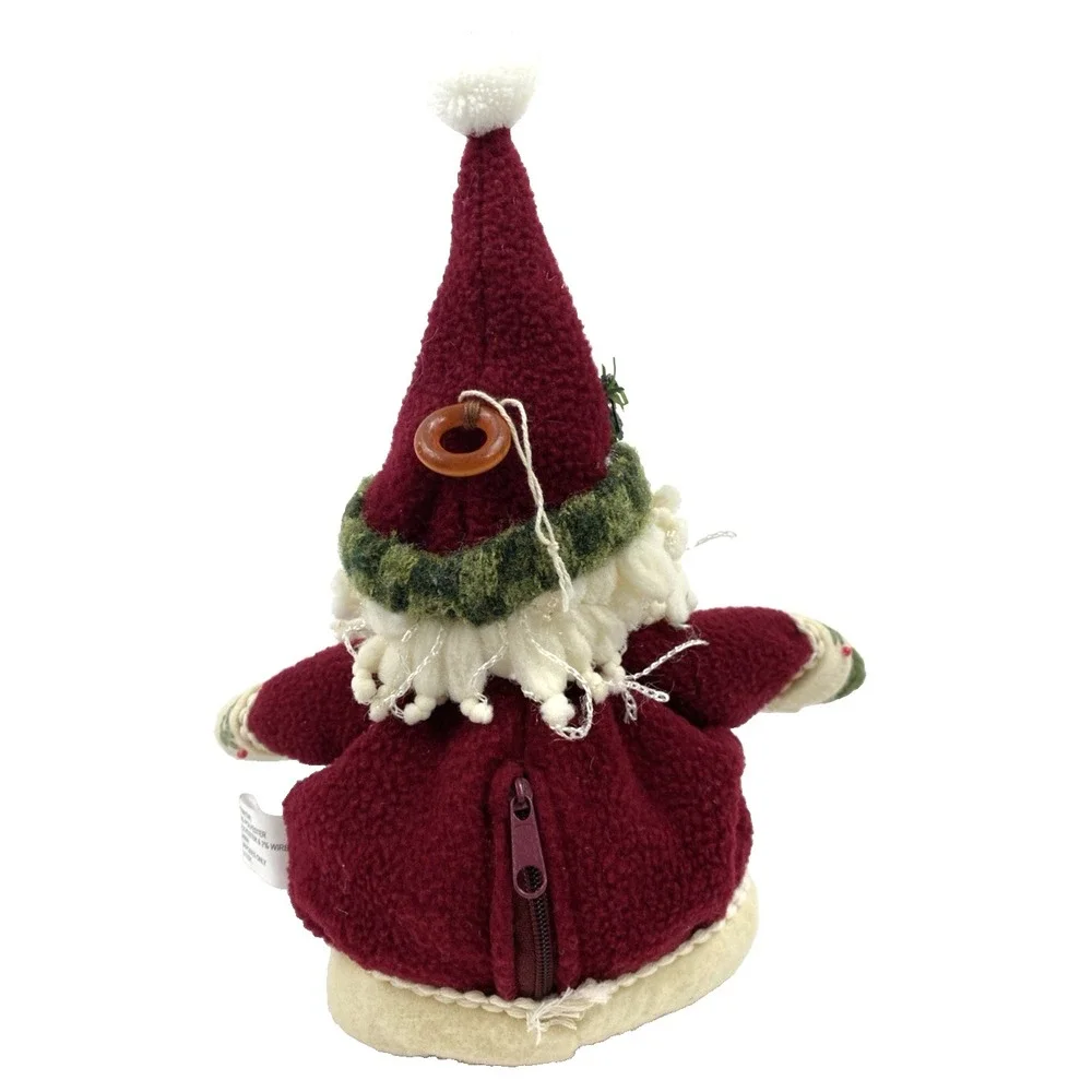 Christmas Holiday Santa Gift Gift Bag or Hanging Ornament